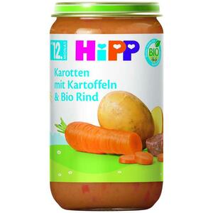 HIPP BIO Zeleninová směs s hovězím masem 250 g obraz