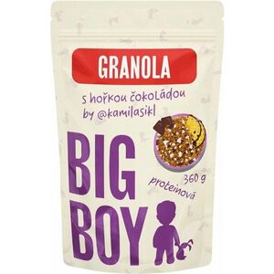 BIG BOY Proteinová granola s hořkou čokoládou by @kamilasikl Eko varianta 360 g obraz