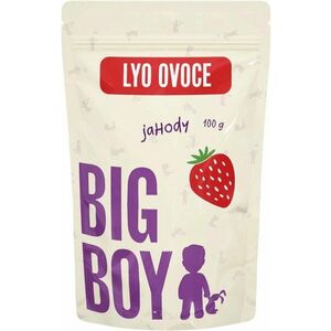 BIG BOY Jahody plátky lyofilizované Eko varianta 100 g obraz