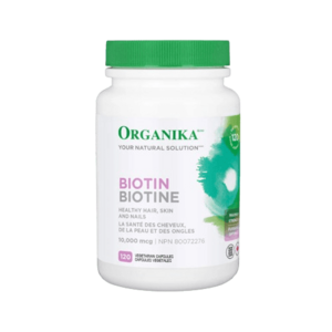 ORGANIKA Biotin (vitamin B7) 10 000 mcg 120 kapslí obraz