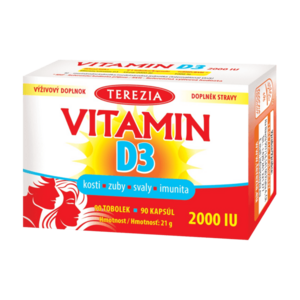 Terezia Vitamin D3 30 tobolek obraz