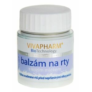 VIVAPHARM Balzám na rty s kozím mlékem 25 ml obraz