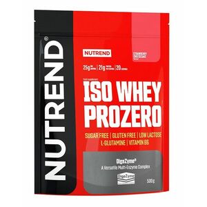 NUTREND ISO Whey Prozero jahodový cheesecake 500 g obraz