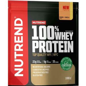 NUTREND 100% Whey Protein mango/vanilka 1000 g obraz