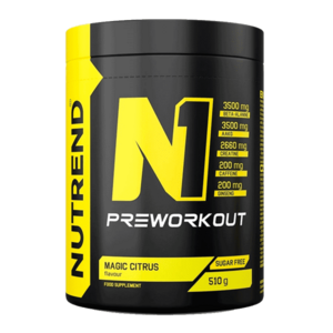 NUTREND N1 Pre - Workout magic citrus 510 g obraz