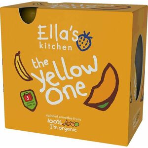 ELLA'S KITCHEN BIO YELLOW ONE ovocné pyré s banánem 5 x 90 g obraz