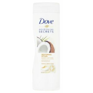 DOVE Tělové mléko Restoring Coconut Oil & Almond Milk 400 ml obraz