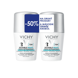 LA ROCHE-POSAY Vichy Invisible Resist 72h Antiperspirant unisex 2 x 50 ml obraz