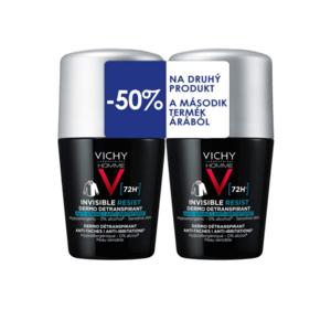 LA ROCHE-POSAY VICHY Homme Invisible Resist 72H Antiperspirant pro muže 2 x 50 ml obraz