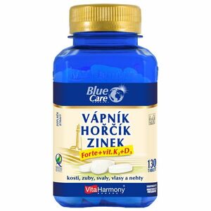 VITAHARMONY Vápník & hořčík & zinek Forte + vit. D3 + K2 130 tablet obraz