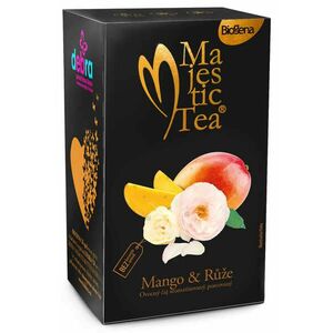 BIOGENA Čaj Majestic Tea Mango & Růže 20 x 2.5 g obraz