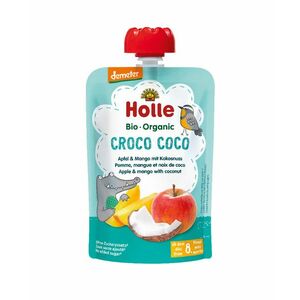 HOLLE Holle Bio Croco Coco kapsička – jablko s mangem a kokosem 100g 100 g obraz