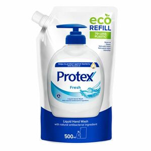 PROTEX Fresh Tekuté mýdlo s přirozenou antibakteriální ochranou - náhradní náplň 500 ml obraz