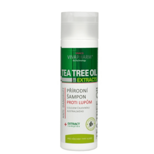 VIVAPHARM Vivaco Šampon na vlasy s Tea Tree Oil 200 ml obraz