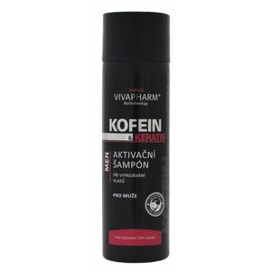 VIVAPHARM Kofeinový šampon pro muže s keratinem 200 ml obraz