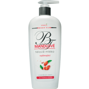 VIVACO Body Tip Mandlové tělové mléko pro such.pok. 400ml 400 ml obraz