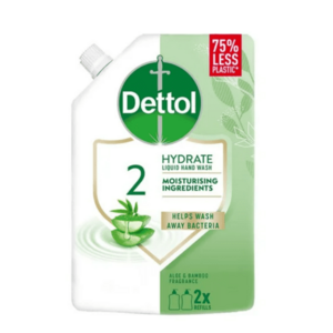 DETTOL Mýdlo tekuté Náhradní náplň Aloe Vera a vitamín E 500 ml obraz