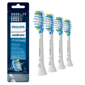 PHILIPS SONICARE C3 Premium Plaque Defence Standardní velikost hlavice sonického kartáčku HX9044/17 4 ks obraz