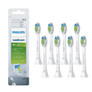 PHILIPS SONICARE Optimal White HX6068/12, bílé 8 ks obraz