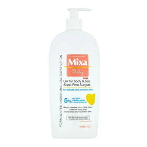 MIXA Baby Mycí gel na tělo a vlásky 400 ml obraz