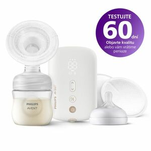 PHILIPS AVENT Odsávačka mateřského mléka Natural elektronická Premium dobíjecí SCF396 obraz