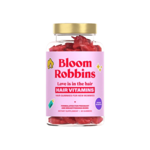 BLOOM ROBBINS LOVE is in the HAIR gummies New mom 60 ks obraz