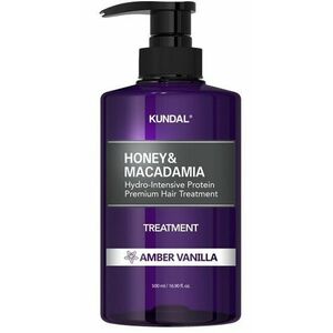 KUNDAL Honey&Macadamia Treatment - hydrointenzivní proteinová kúra na vlasy s vanilkou 500 ml obraz