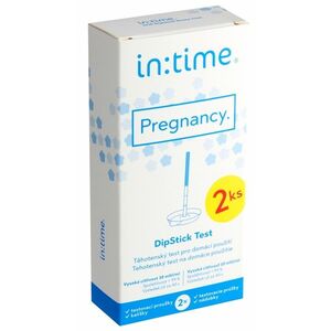 INTIME Pregnancy DipStick těhotenský test 2 ks obraz