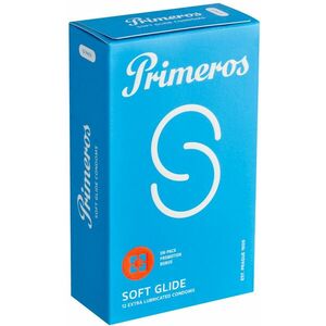 PRIMEROS Soft Glide kondomy se zvýšenou dávkou lubrikace 12 ks obraz