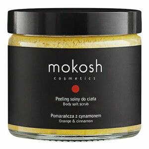 MOKOSH - Salt Scrub - Solný peeling s pomerančem a skořicí obraz