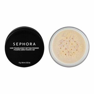 SEPHORA COLLECTION - 12HR Setting Powder – Transparentní zmatňující sypký pudr s dlouhou výdrží obraz