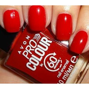 Avon Lak na nehty rychleschnoucí 3v1 - Lightening Red obraz