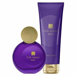 AVON Far Away Rebel EDP 50ml + Tělové mléko obraz