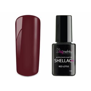 Ráj nehtů UV gel lak Shellac Me 12ml - Red Lotus obraz