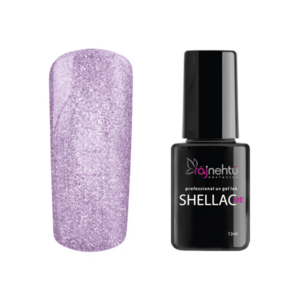 Ráj nehtů UV gel lak Shellac Me 12ml - Glimmer Purple obraz