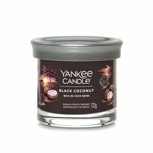 Yankee Candle Aromatická svíčka Signature tumbler malý Black Coconut 122 g obraz