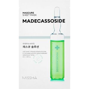 Missha Zklidňující pleťová maska Mascure Madecassoside (Sheet Mask) 28 ml obraz