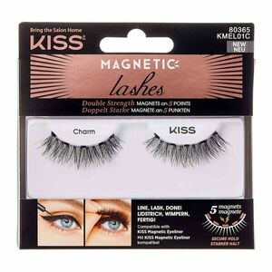 KISS Magnetické řasy 01 Charm (Magnetic Lashes Double Strength) obraz