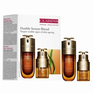 Clarins Dárková sada pleťové péče Double Serum Ritual obraz