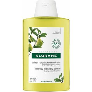 Klorane Šampon pro normální až mastné vlasy Citron (Purifying Shampoo) 200 ml obraz