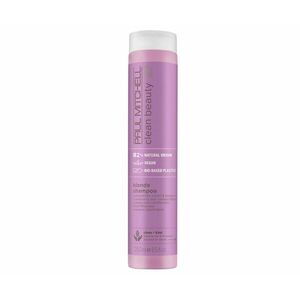 Paul Mitchell Šampon neutralizující žluté tóny Clean Beauty (Blonde Shampoo) 250 ml obraz