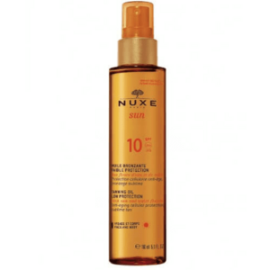 Nuxe Bronzující olej na opalování na obličej a tělo Sun SPF 10 (Tanning Oil Low Protection) 150 ml obraz