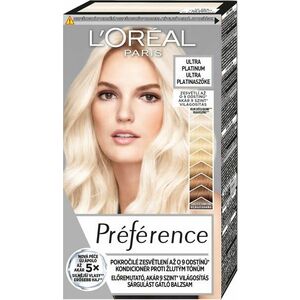 L'Oréal Paris Zesvětlující barva na vlasy Blondissimes Préférence Ultra Platinum obraz