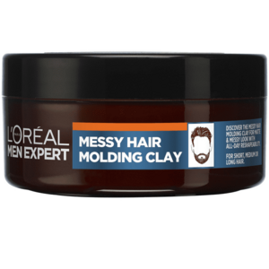 L'Oréal Paris Stylingová hlína na vlasy Men Expert (Messy Hair Molding Clay) 75 ml obraz