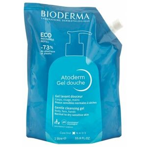 Bioderma Výživný sprchový gel pro suchou pokožku Atoderm (Gentle Shower Gel) 1000 ml - náhradní náplň obraz