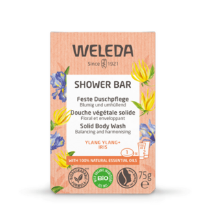 Weleda Květinové vonné mýdlo Ylang Ylang + Iris (Shower Bar) 75 g obraz