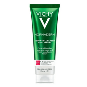 Vichy Čisticí sérum pro denní peeling pleti Normaderm (Serum-In-Cleanser Daily Peeling) 125 ml obraz