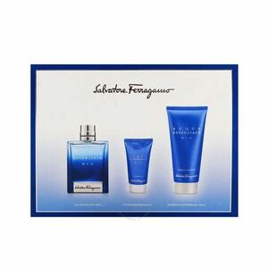 Salvatore Ferragamo Acqua Essenziale Blu - EDT 100 ml + 2v1 sprchový gel a šampon 100 ml + balzám po holení 100 ml obraz