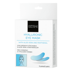 Gabriella Salvete Hyaluronová oční maska s aloe vera a panthenolem (Hyaluronic Eye Mask) 5 párů obraz