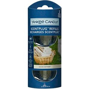 Yankee Candle Náplň do difuzéru Clean Cotton (ScentPlug Refills) 2 x 18, 5 ml obraz